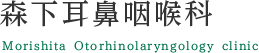 森下耳鼻咽喉科 わかりやすい めまいサイト
